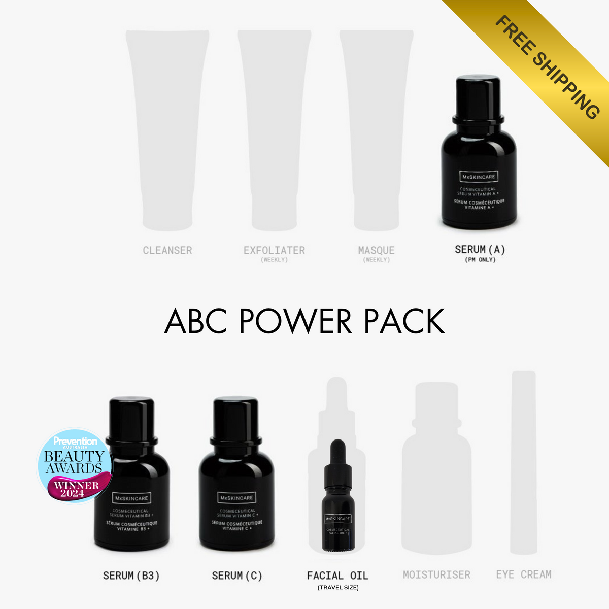 Cosmeceutical ABC Power Pack