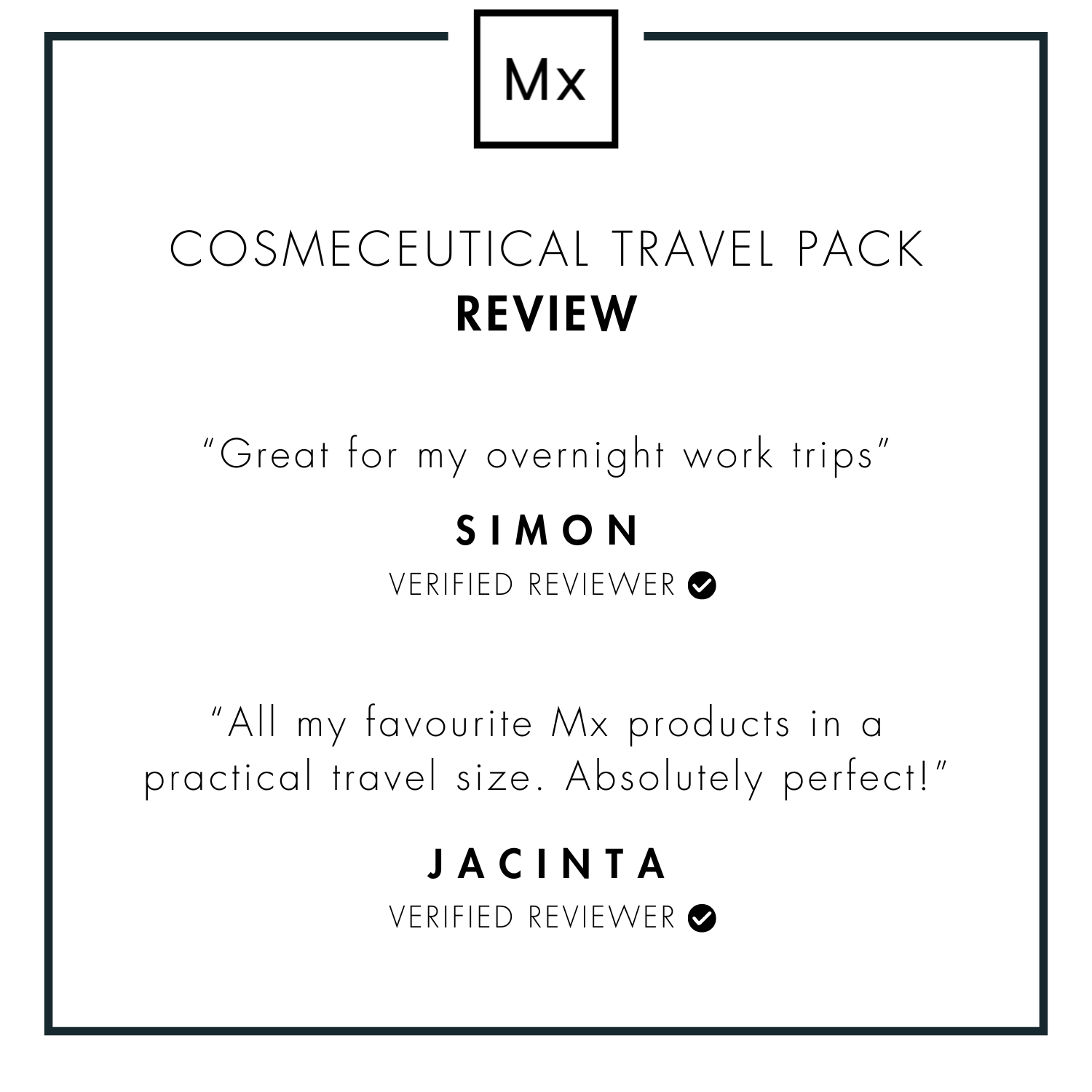 COSMECEUTICAL TRAVEL PACK