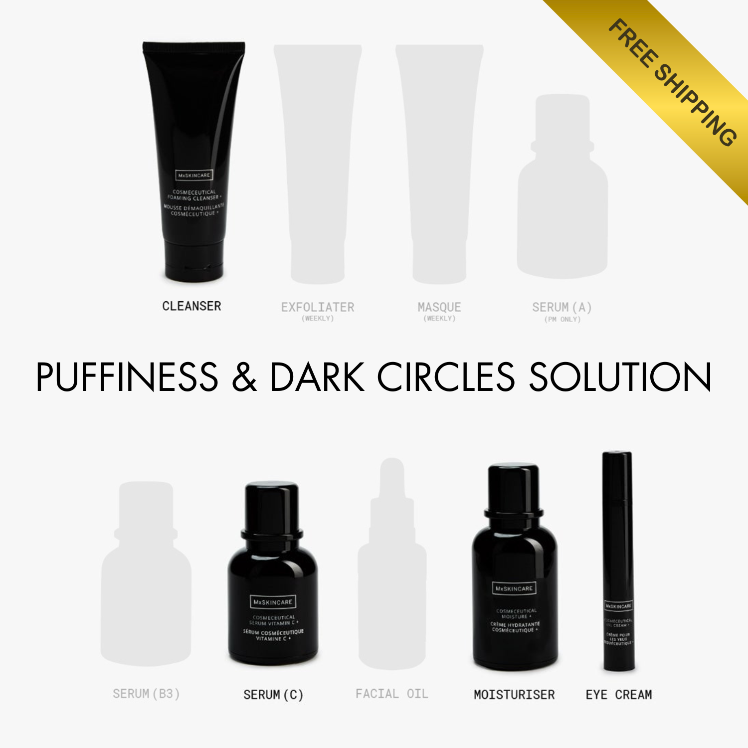 PUFFINESS & DARK CIRCLES COSMECEUTICAL SOLUTION
