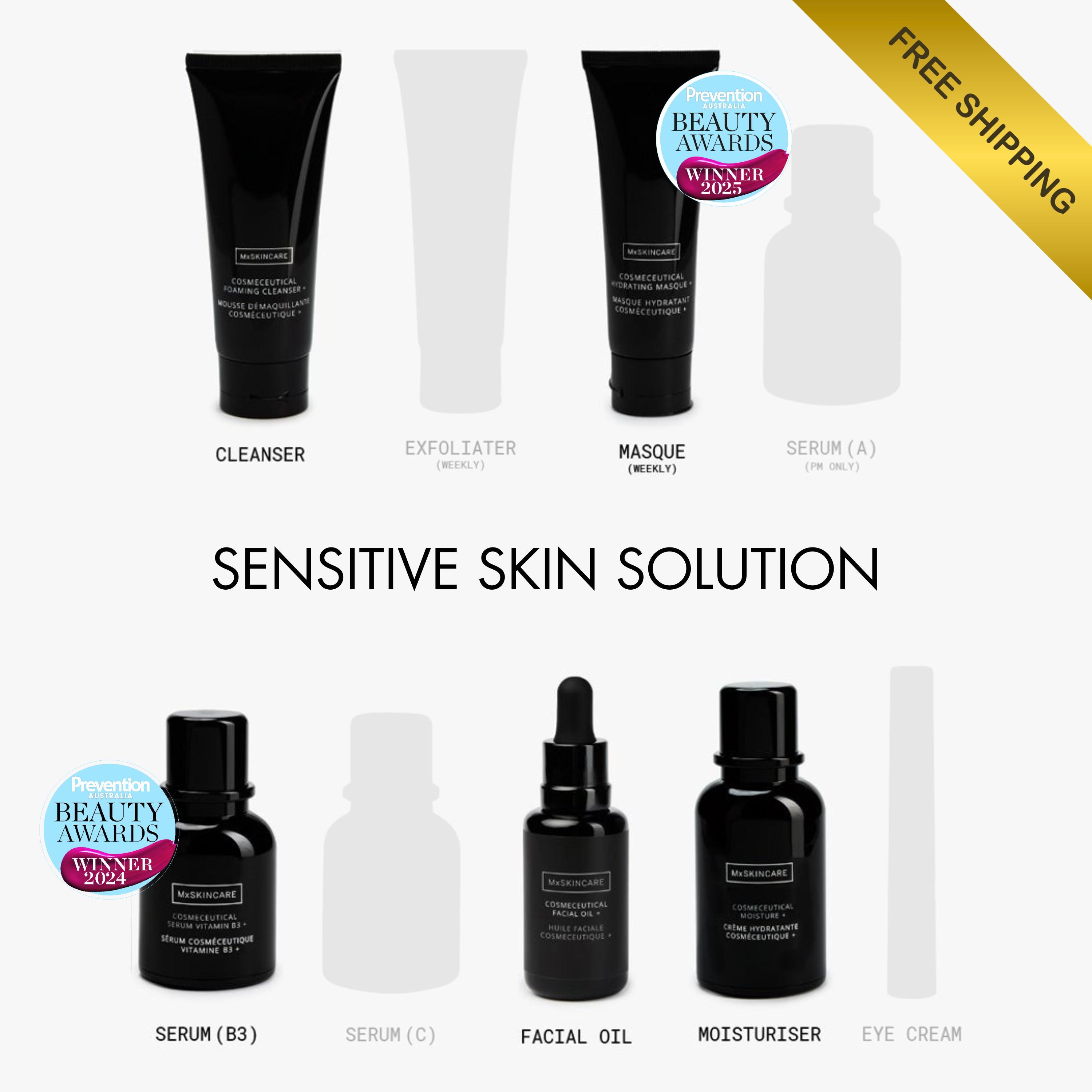 SENSITIVE SKIN COSMECEUTICAL SOLUTION