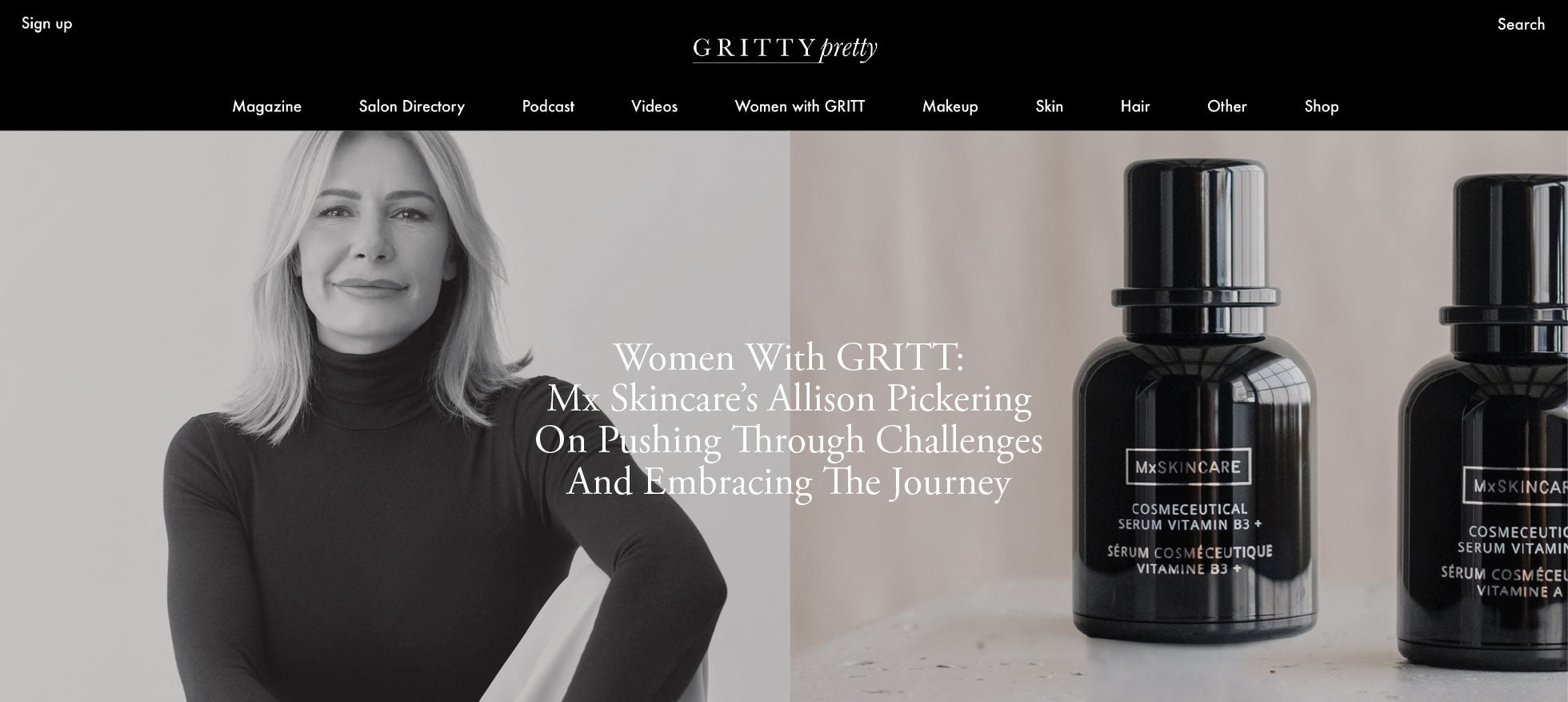 Mx Founder - Woman with Gritt