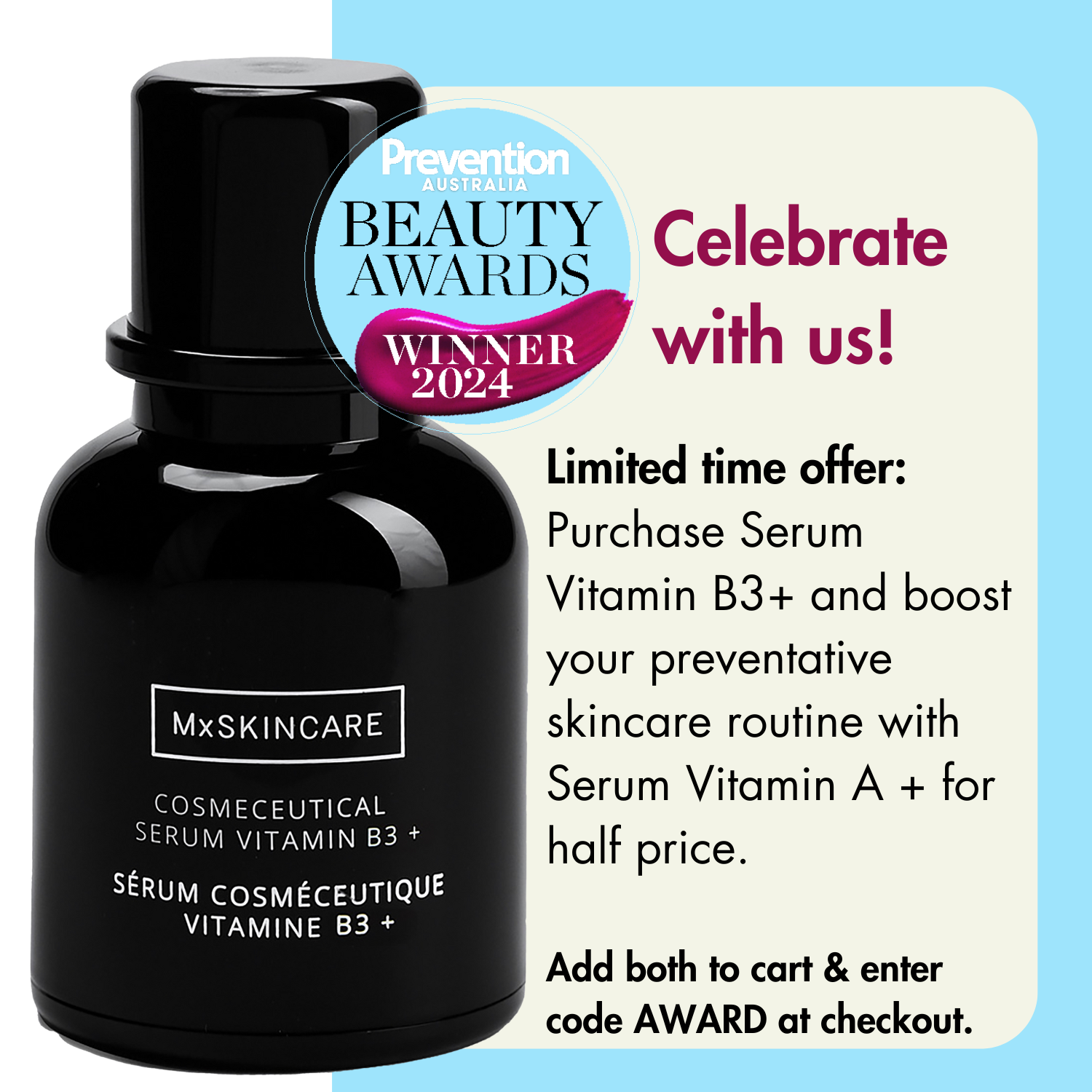 SERUM VITAMIN B3 +