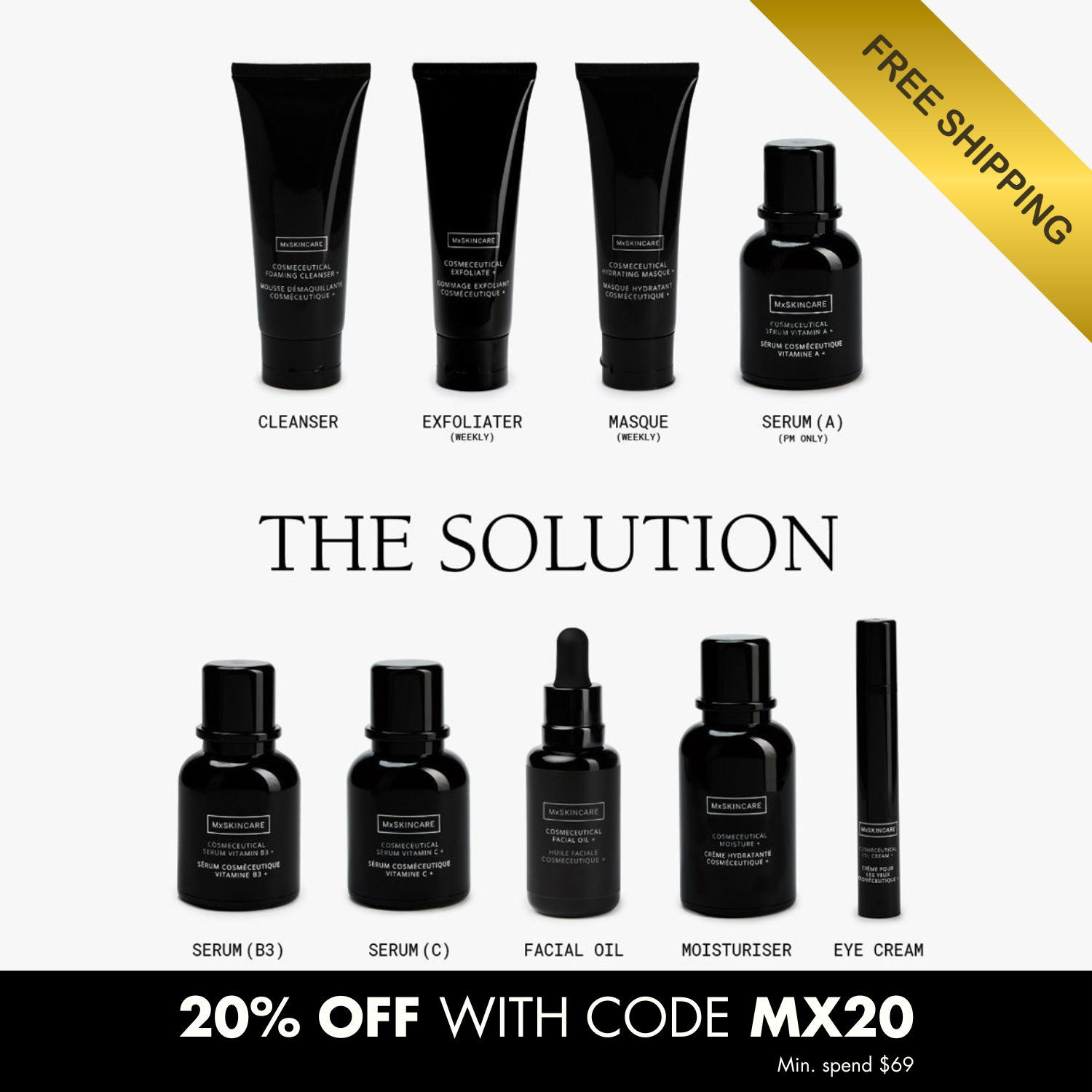 PREMATURE AGEING COSMECEUTICAL SOLUTION