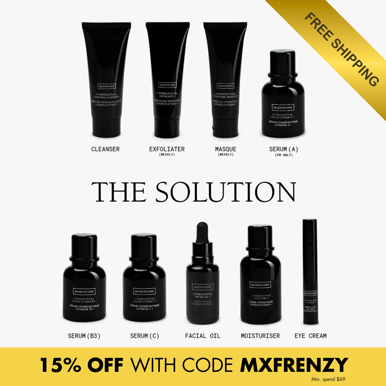 PREMATURE AGEING COSMECEUTICAL SOLUTION