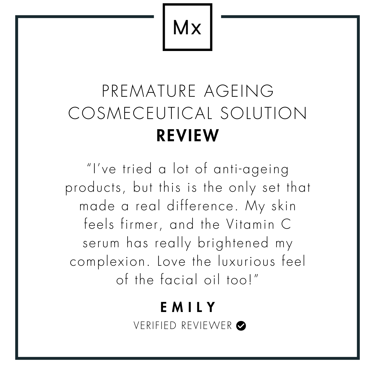 PREMATURE AGEING COSMECEUTICAL SOLUTION